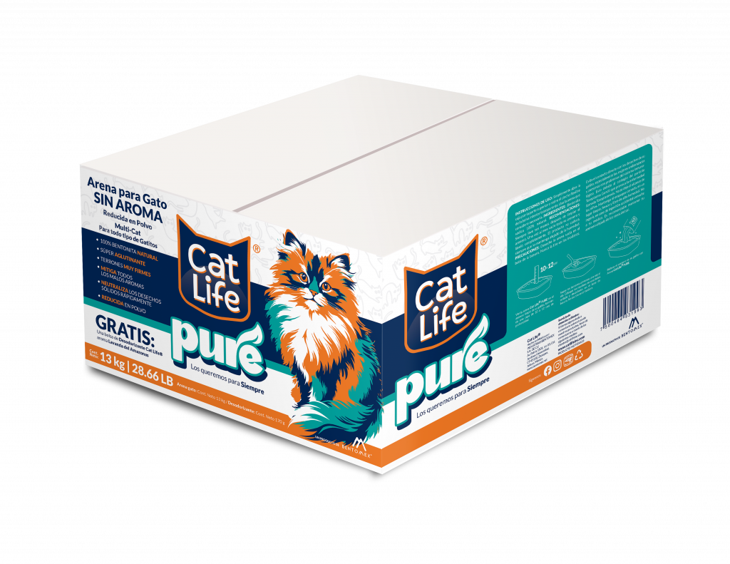Cat Life Pure Caja de Grupo Bentomex