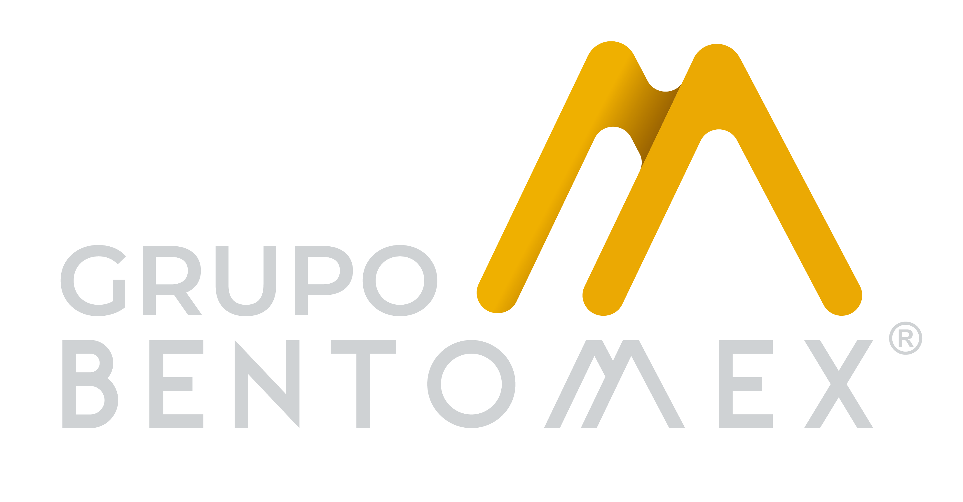 Logotipo Grupo Bentomex Blanco